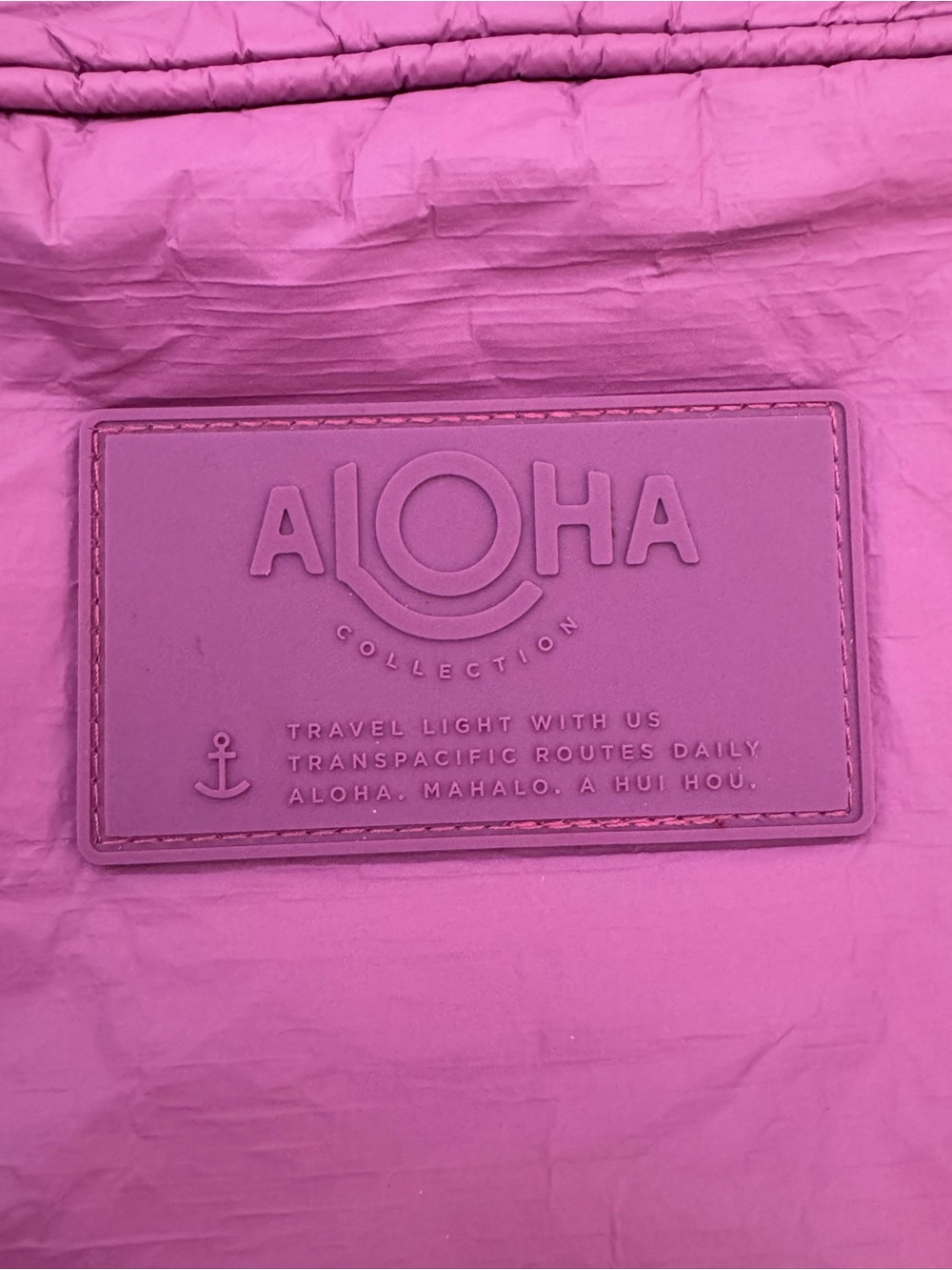 ALOHA Collection Hot Pink Logo Patch - Picture 3 of 10